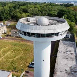 Le logo de l'Observatoire de Paris vu du ciel