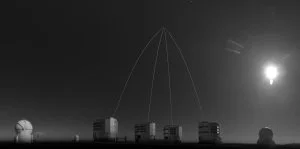 Four laser stars usher in a new era for interferometry at the VLT