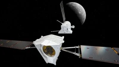 Séparation réussi du module de transfert de la mission BepiColombo