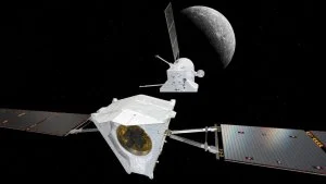 Séparation réussi du module de transfert de la mission BepiColombo