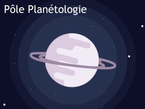 Planétologie 